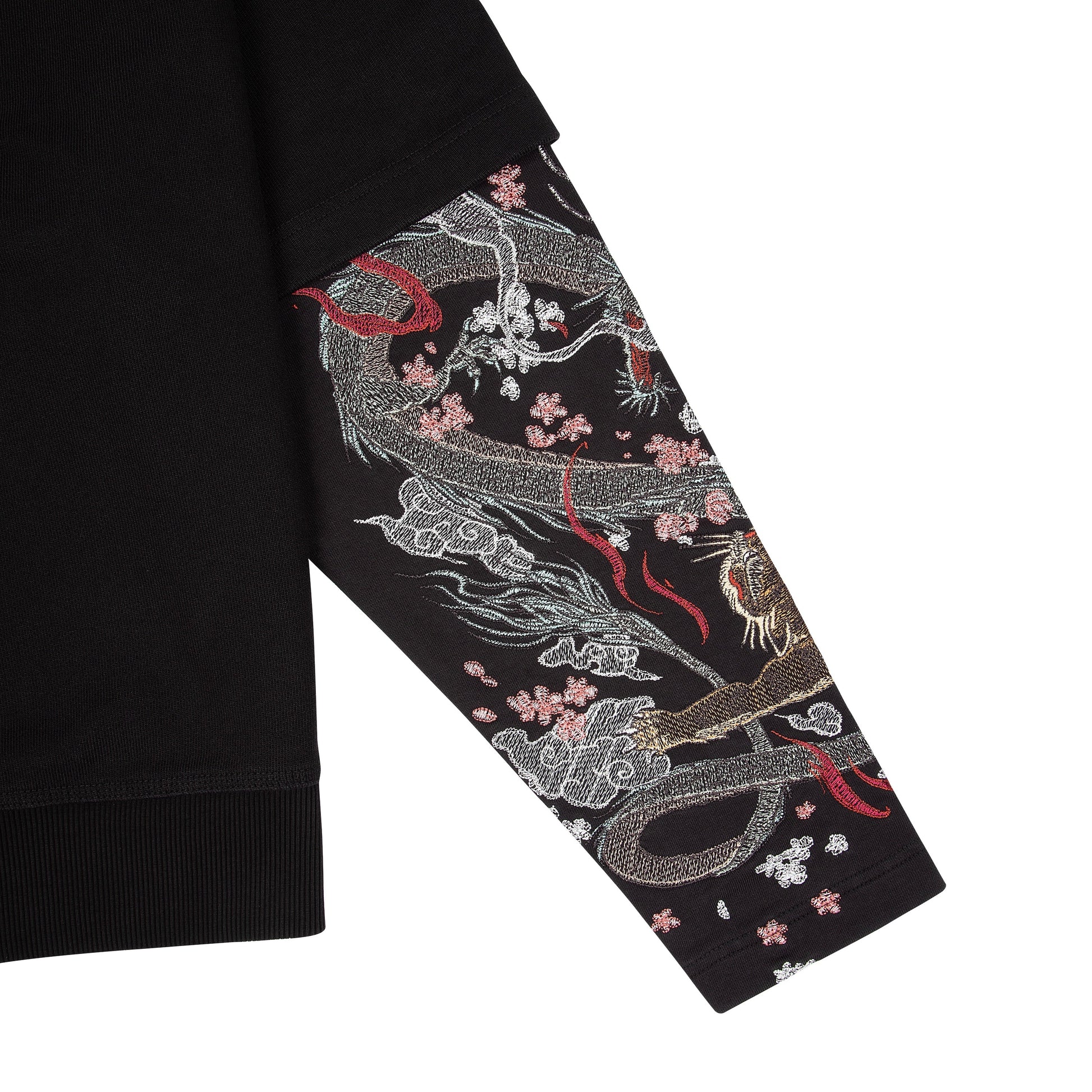 "yakuza" double sleeve Hoodie