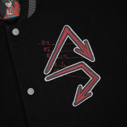 "wall street" varsity Jacket