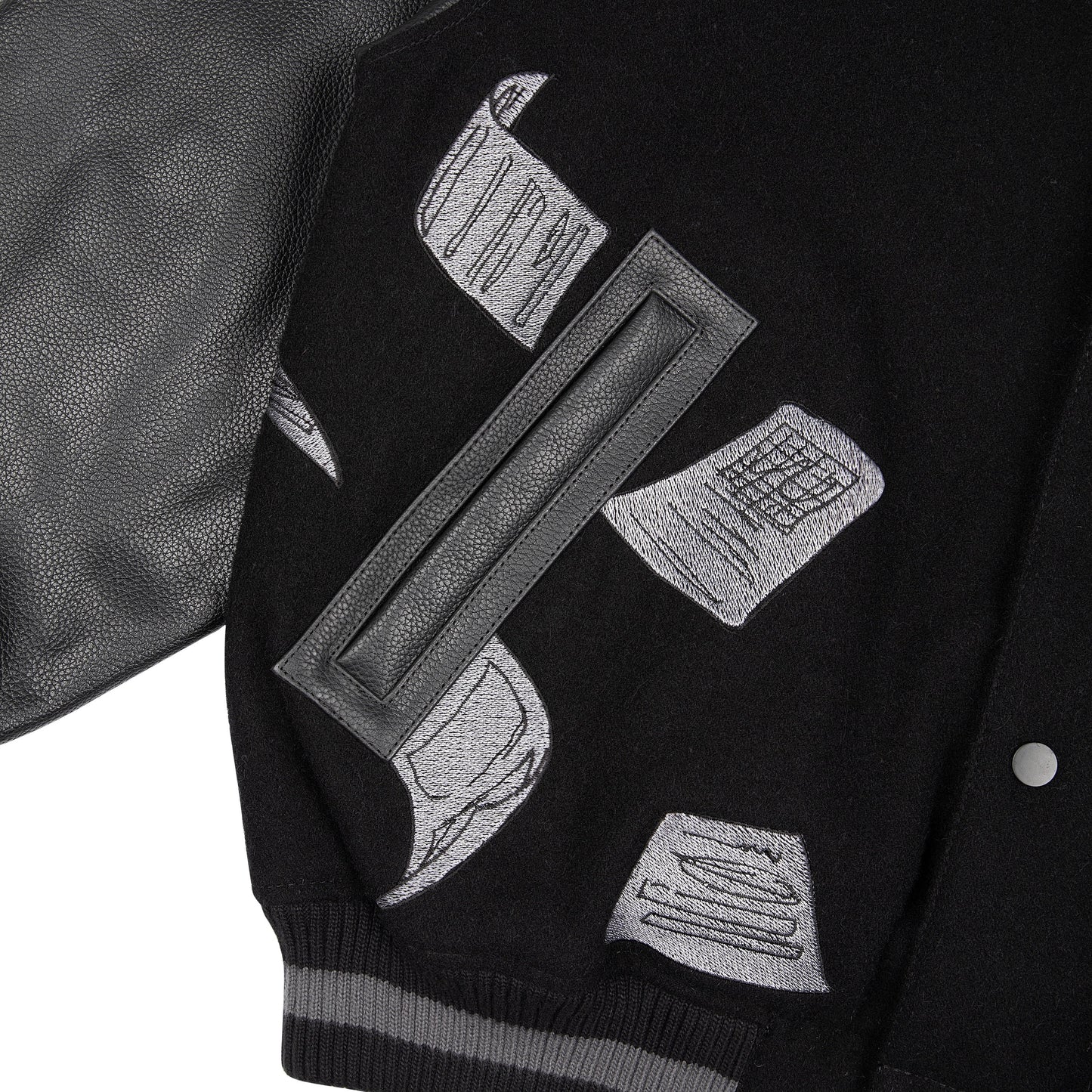 "wall street" varsity Jacket