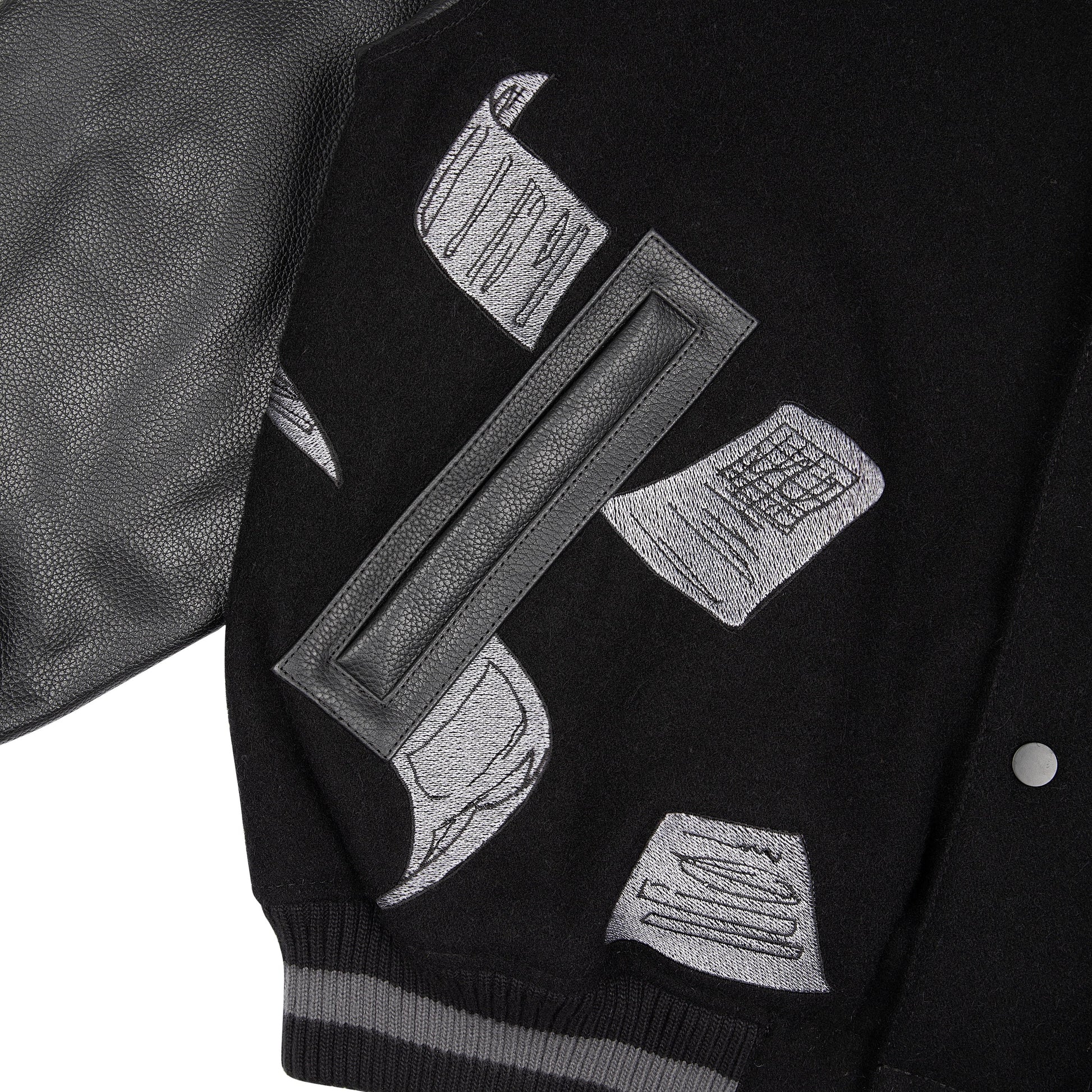 "wall street" varsity Jacket
