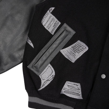 "wall street" varsity Jacket