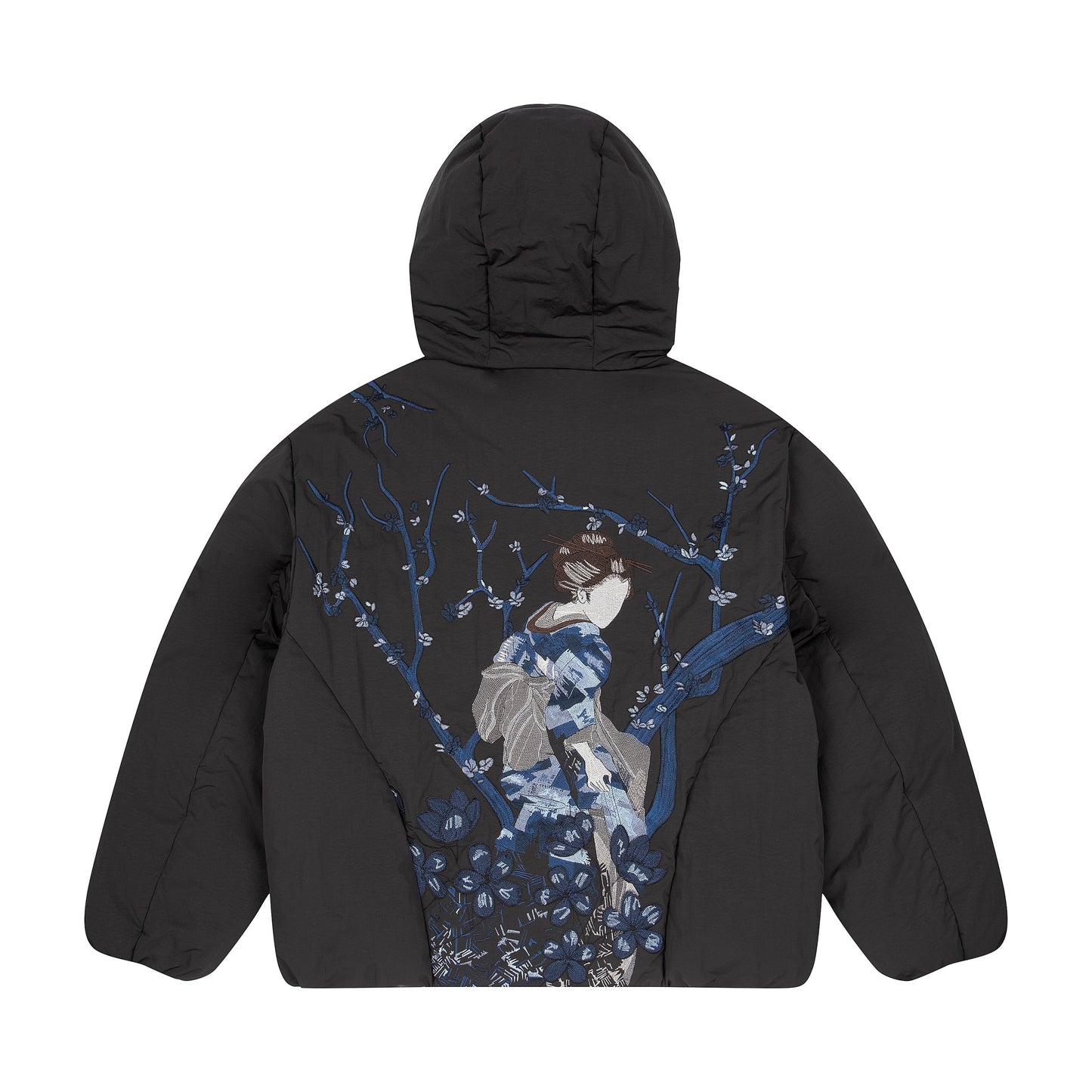 "yakuza v2" down Puffer jacket anthracite