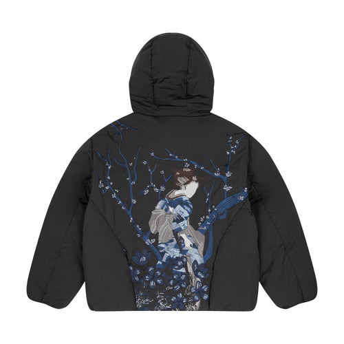 "yakuza v2" down Puffer jacket anthracite