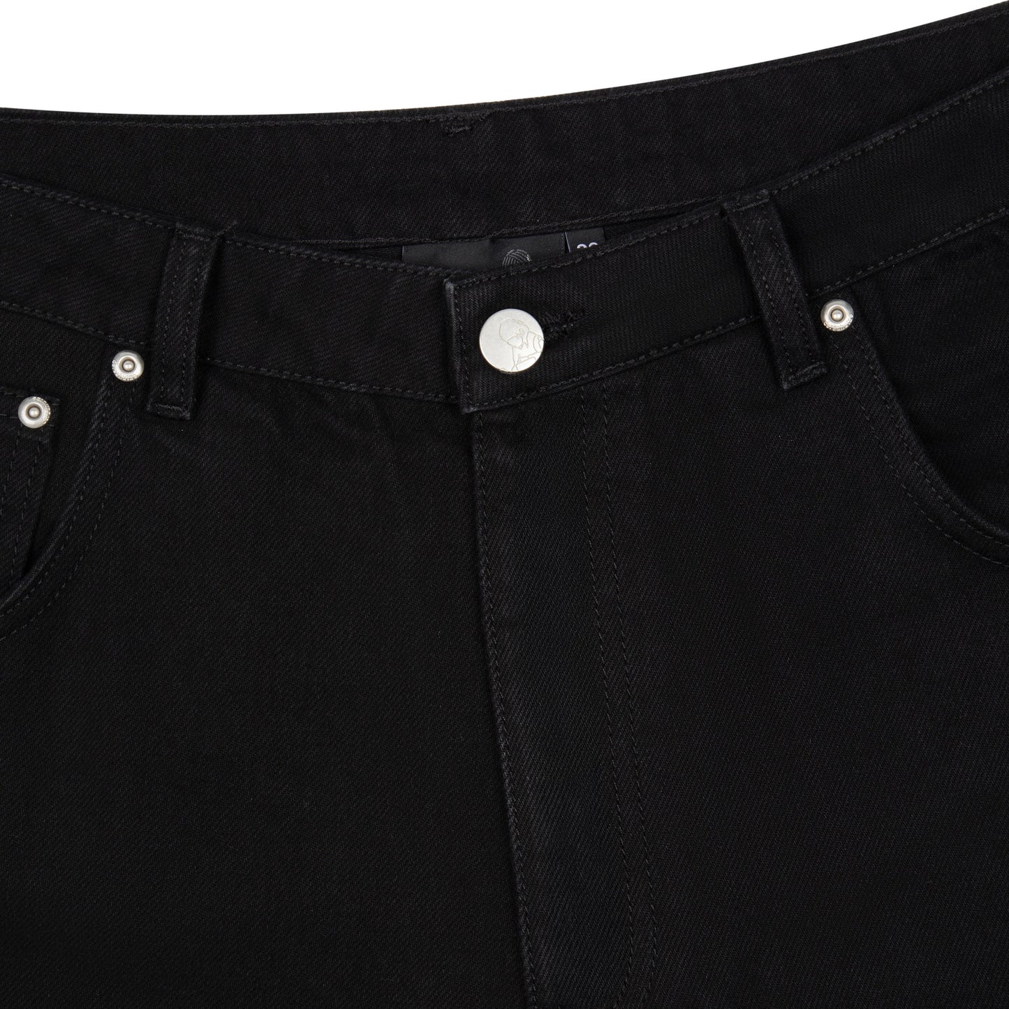 "wall street" black Denim
