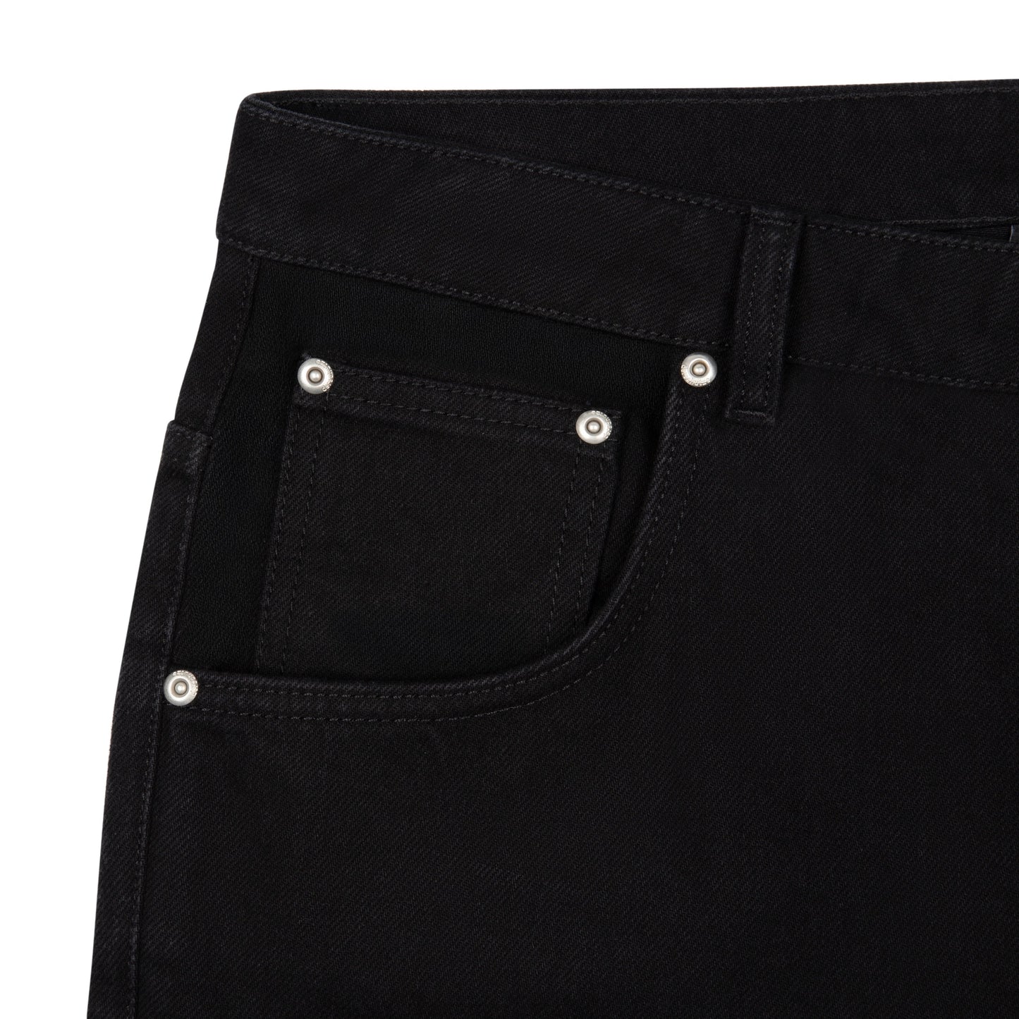 "wall street" black Denim