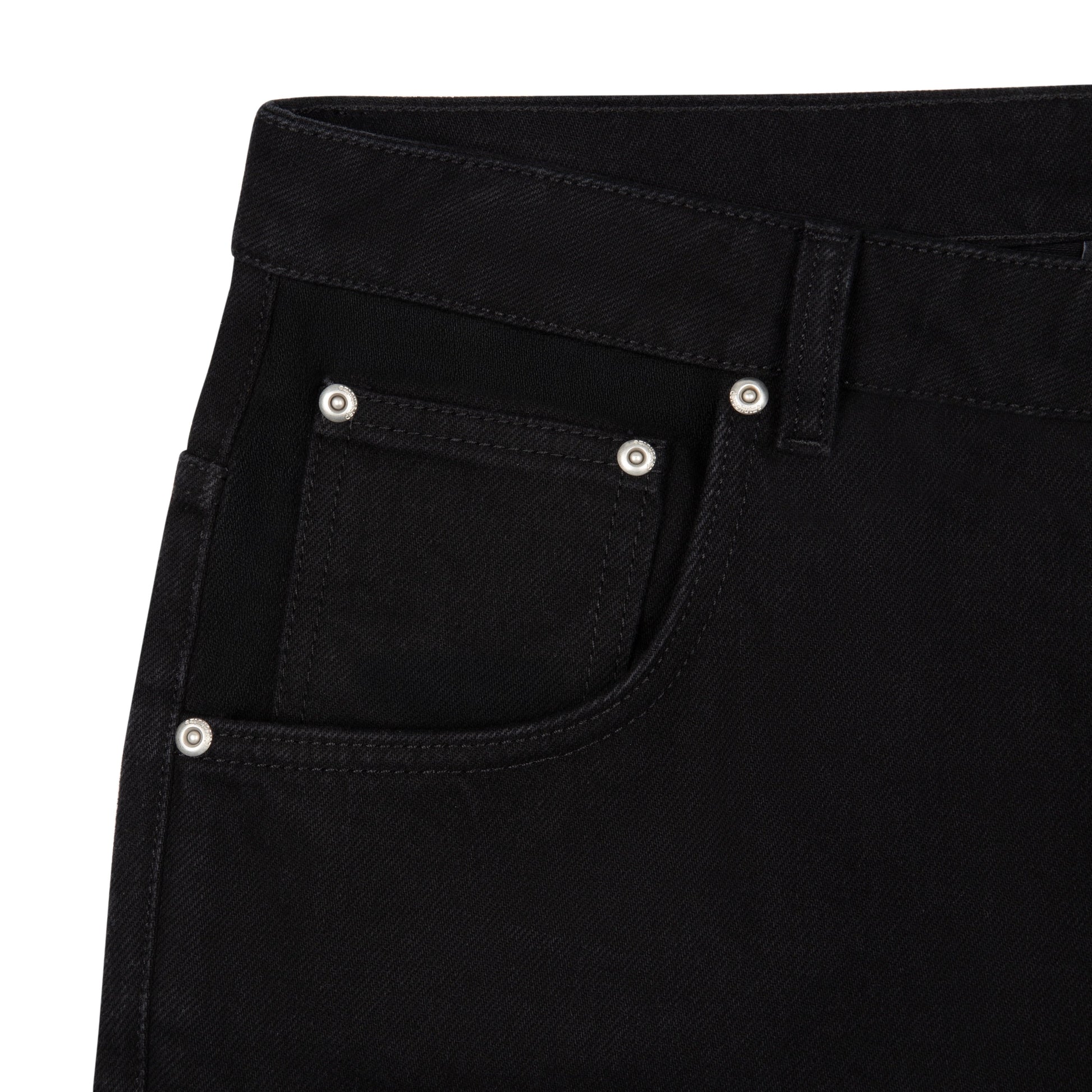 "wall street" black Denim