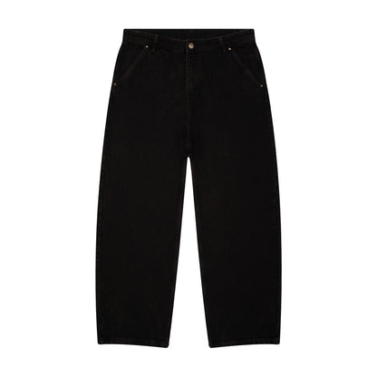 "hellboy" brown washed Denim 01