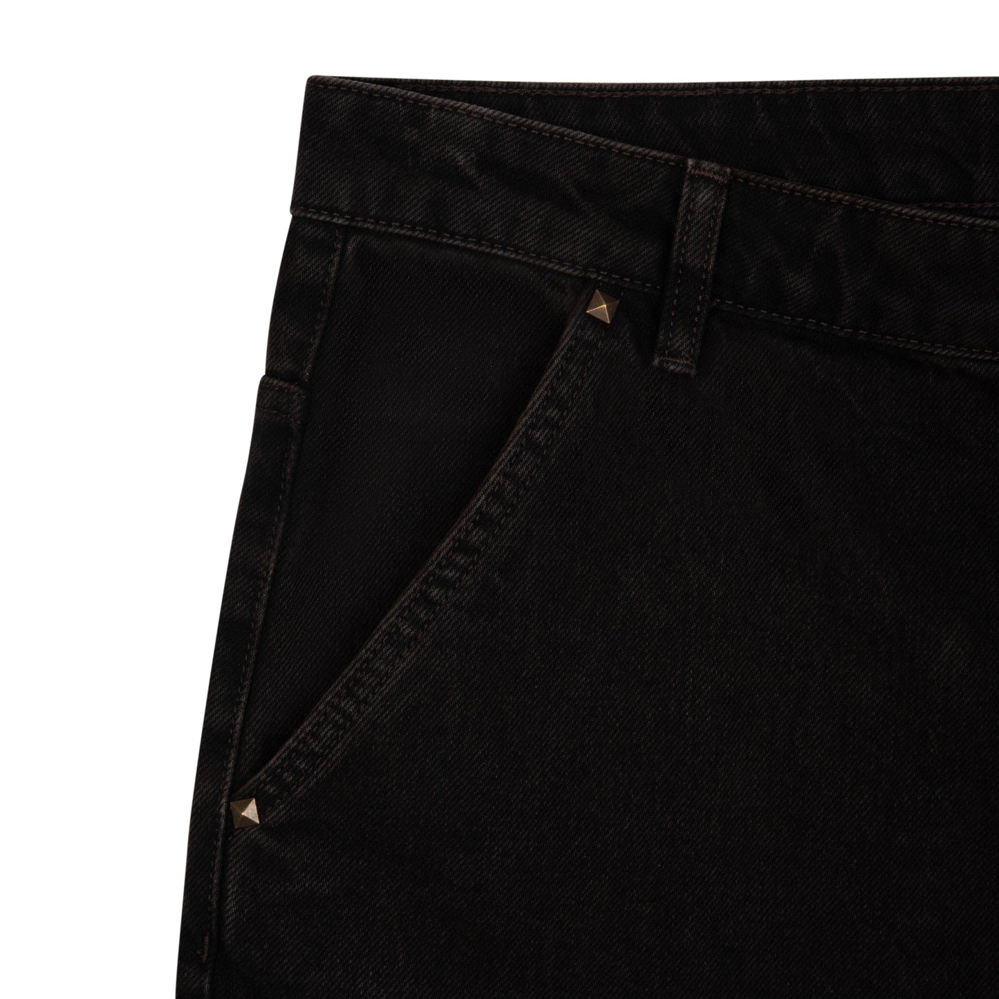 "hellboy" brown washed Denim 01