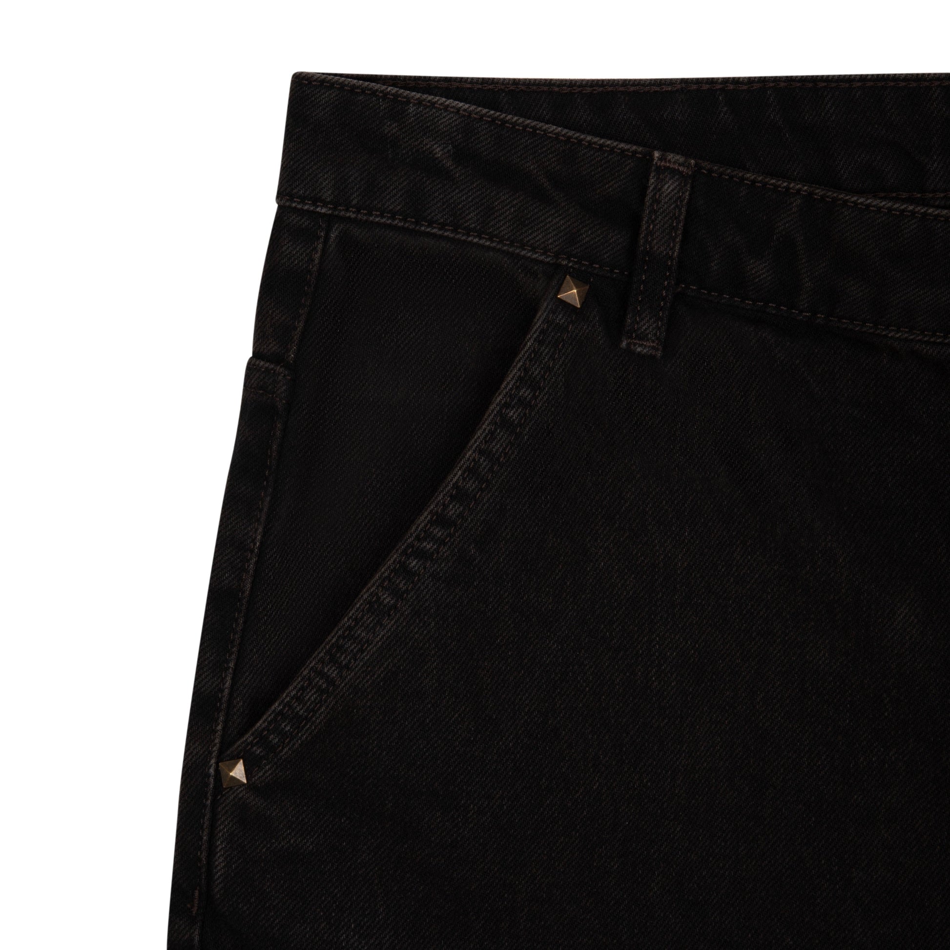 "hellboy" brown washed Denim 01