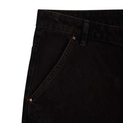 "hellboy" brown washed Denim 01