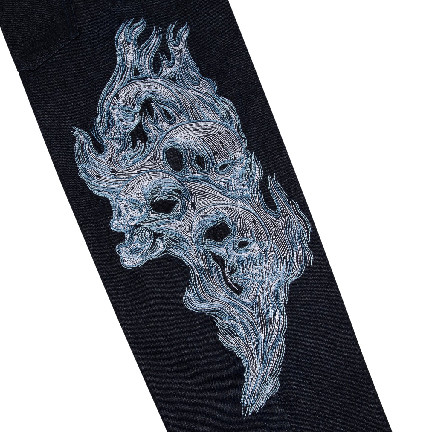 "hellboy" indigo raw Denim 01