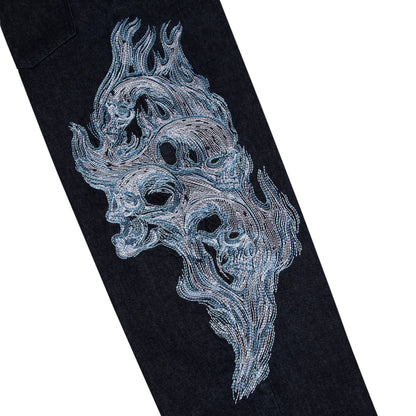 "hellboy" indigo raw Denim 01