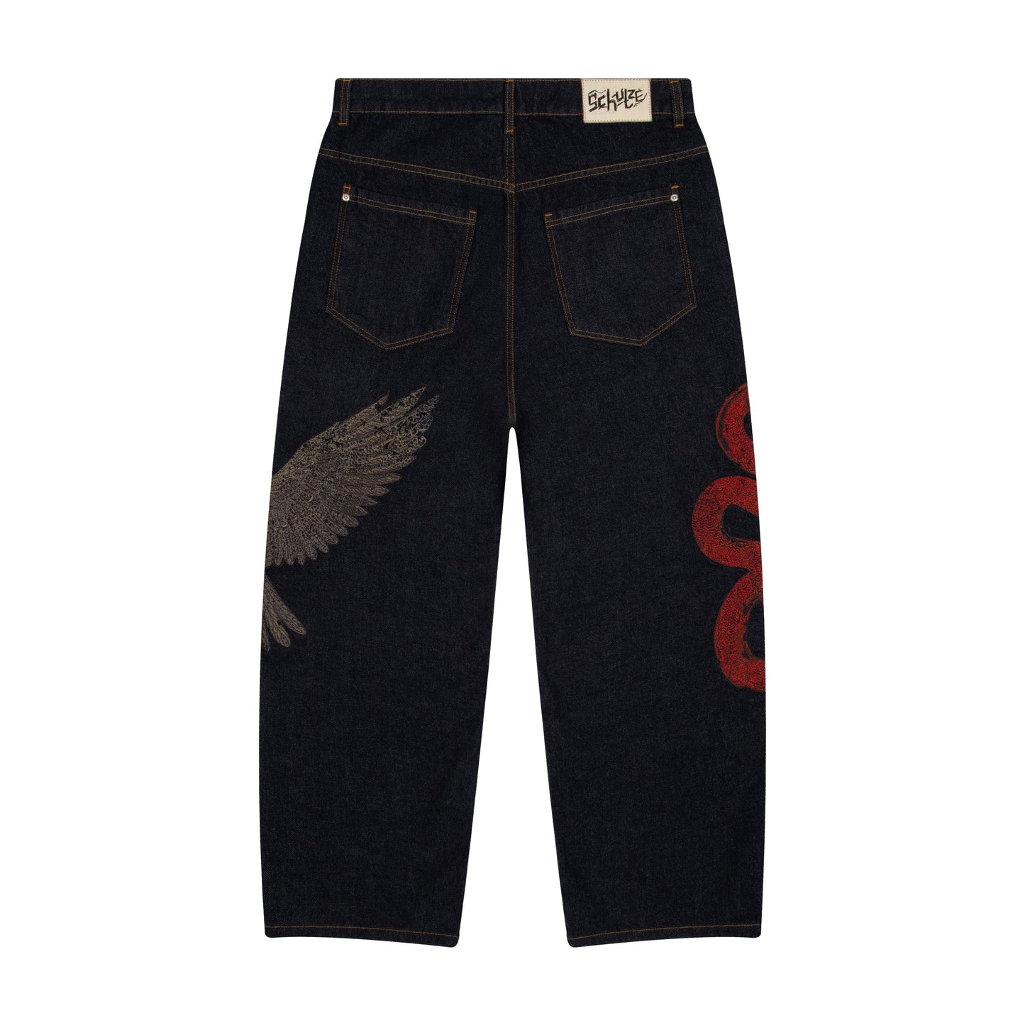 "hellboy" indigo raw Denim 02
