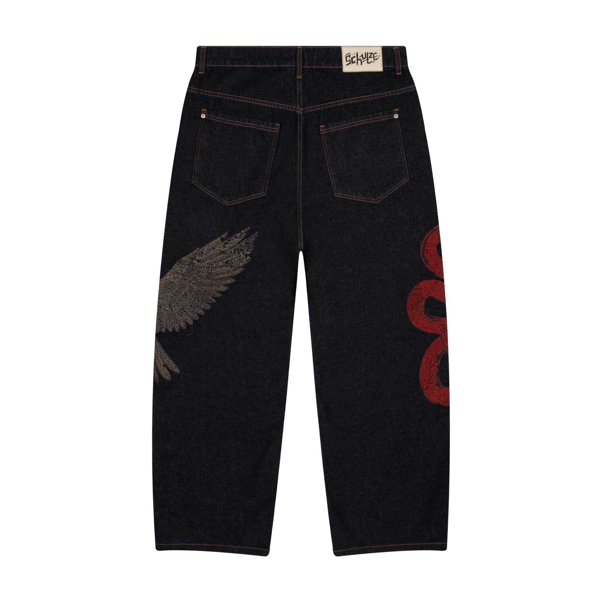 "hellboy" indigo raw Denim 02