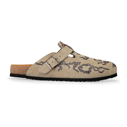 "lotus v2" clogs beige