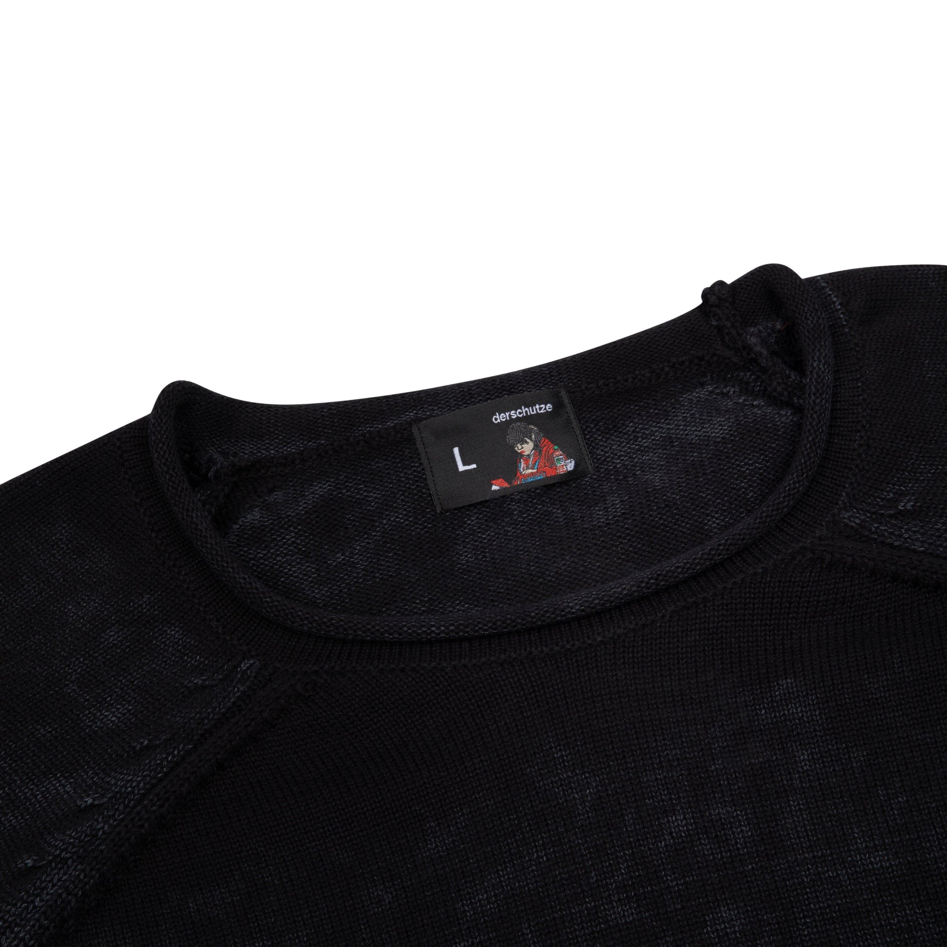 "lotus v2" Knit black
