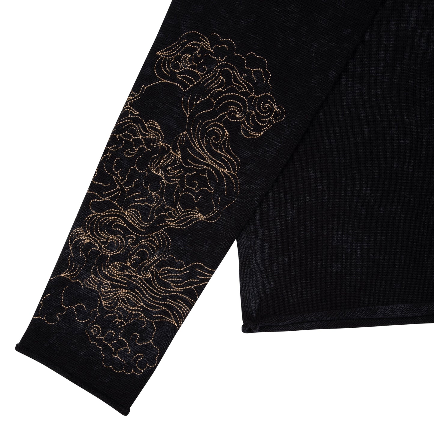 "lotus v2" Knit black