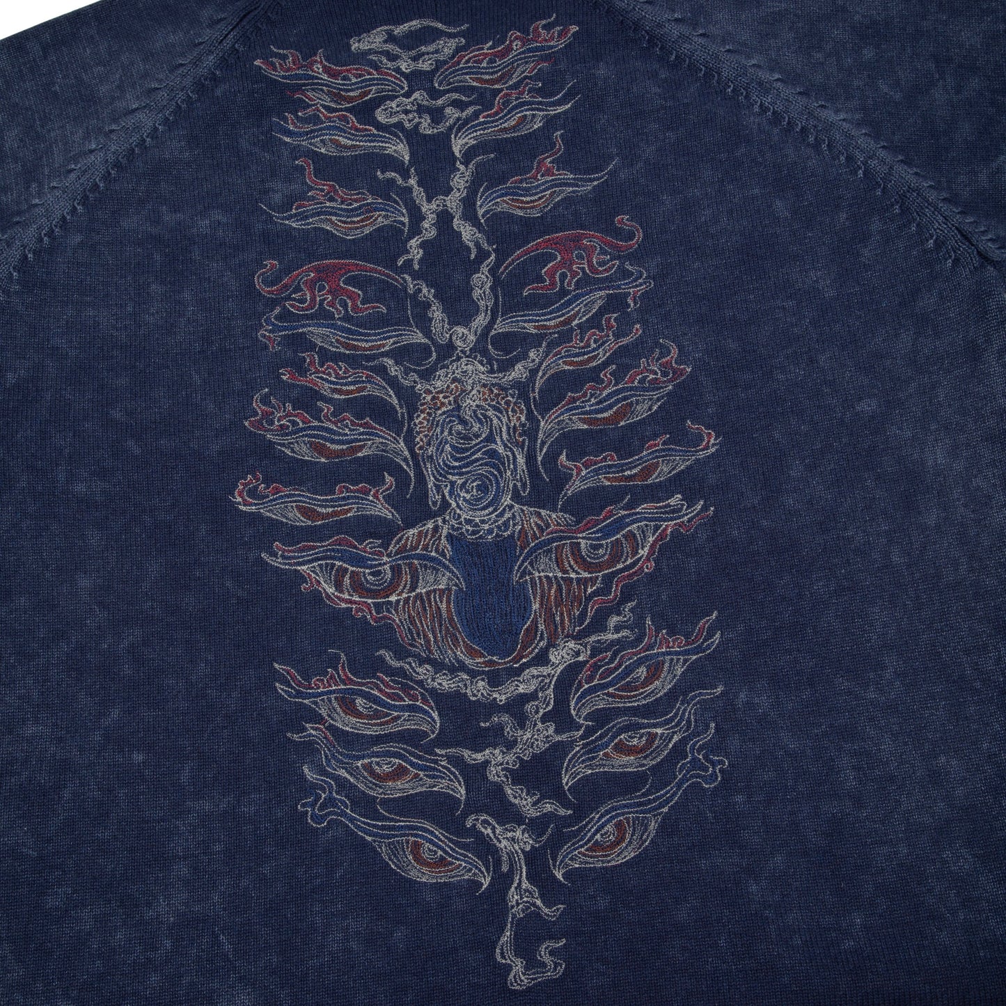 "lotus v2" Knit blue
