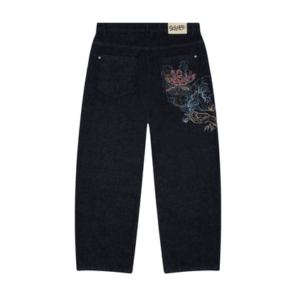 "lotus v2" indigo raw Denim 02