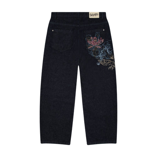 "lotus v2" indigo raw Denim 02
