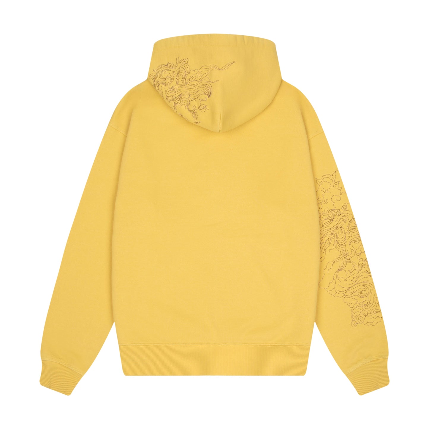 "lotus v2" Zip Up yellow