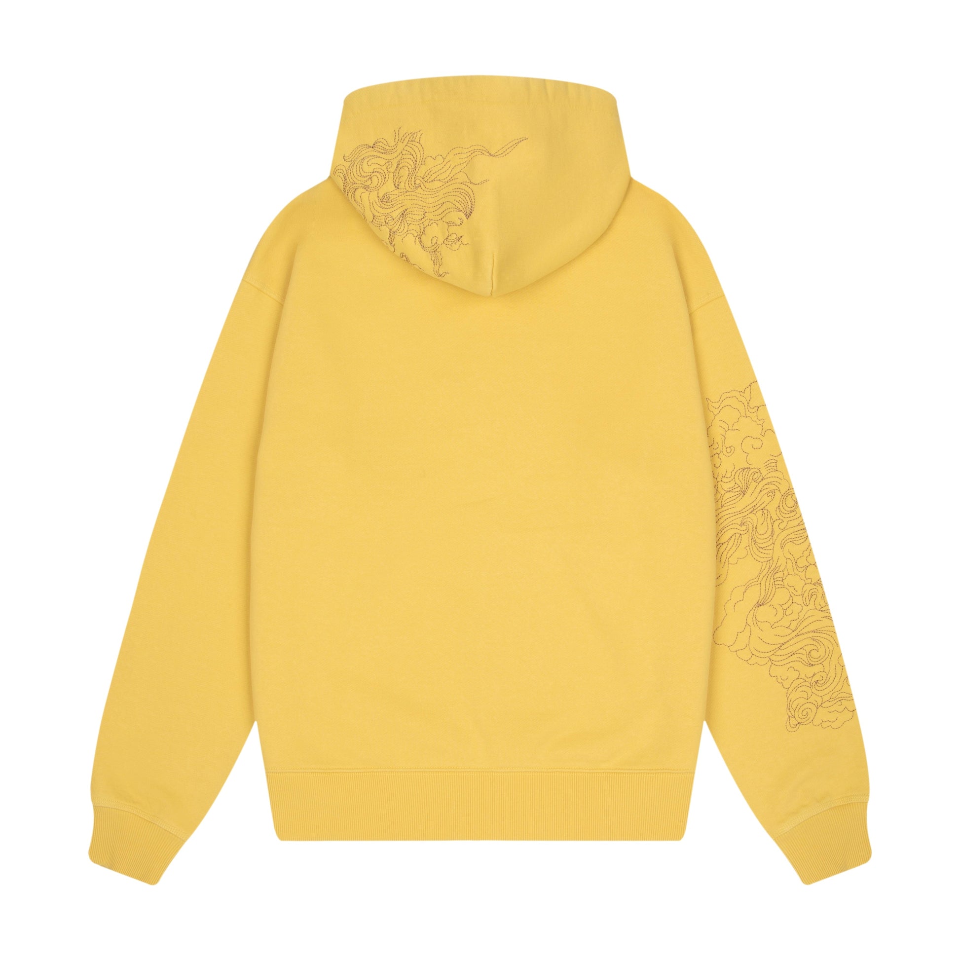 "lotus v2" Zip Up yellow