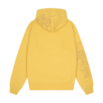 "lotus v2" Zip Up yellow