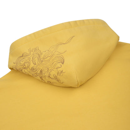 "lotus v2" Zip Up yellow