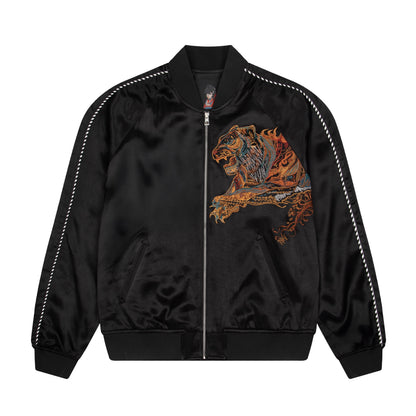 "lotus v2" satin Jacket