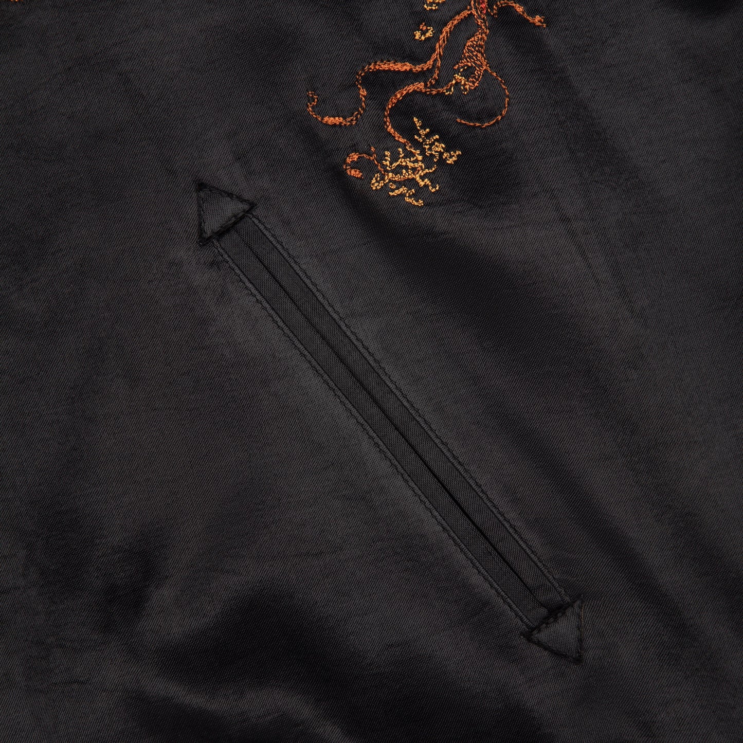 "lotus v2" satin Jacket