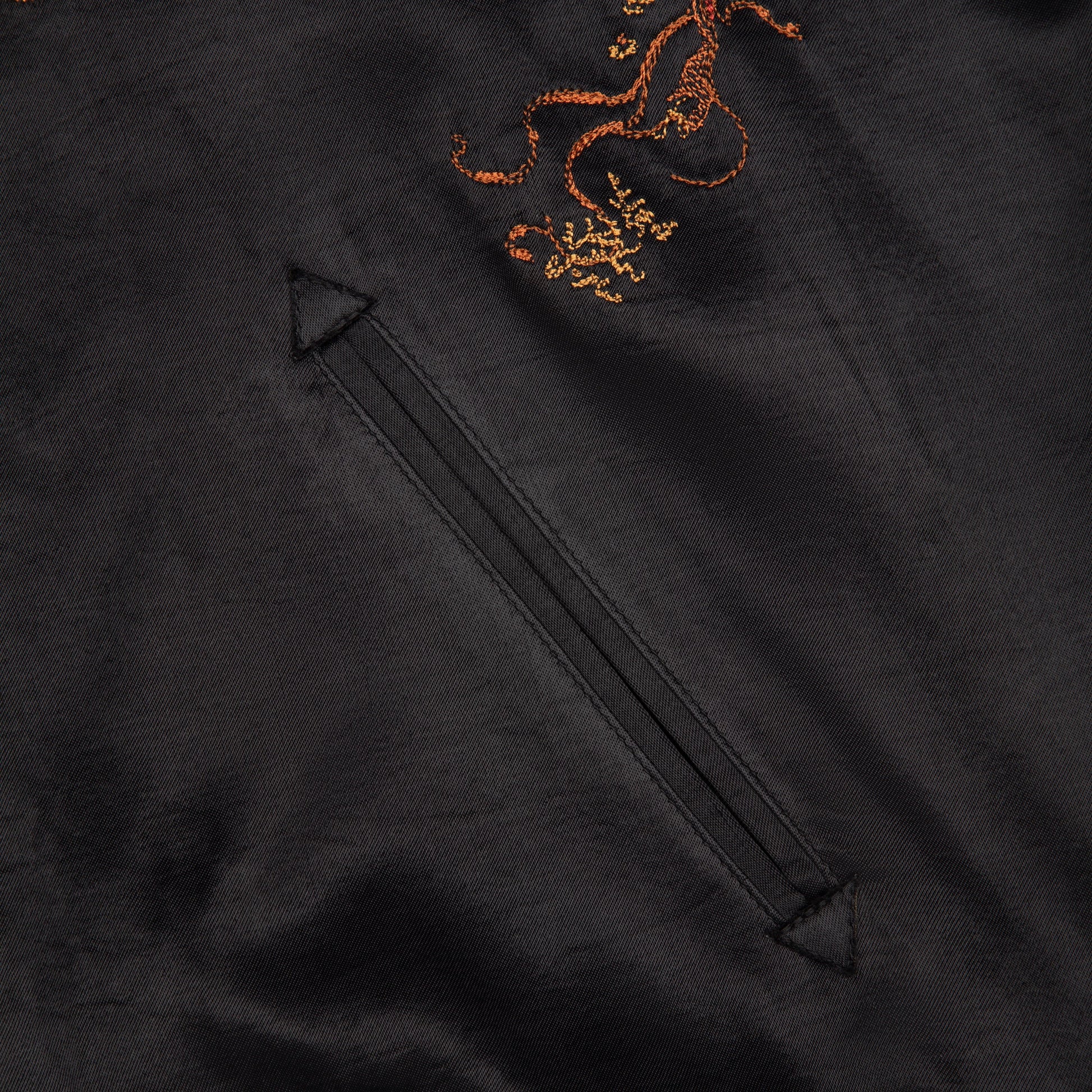 "lotus v2" satin Jacket