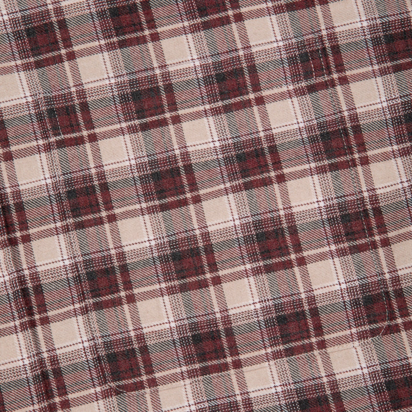 "lotus v2" layered Shirt plaid brown