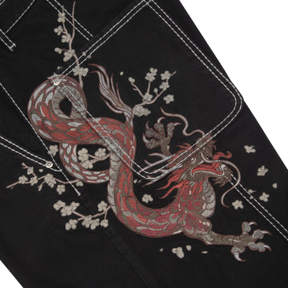 "yakuza" Jorts black 01
