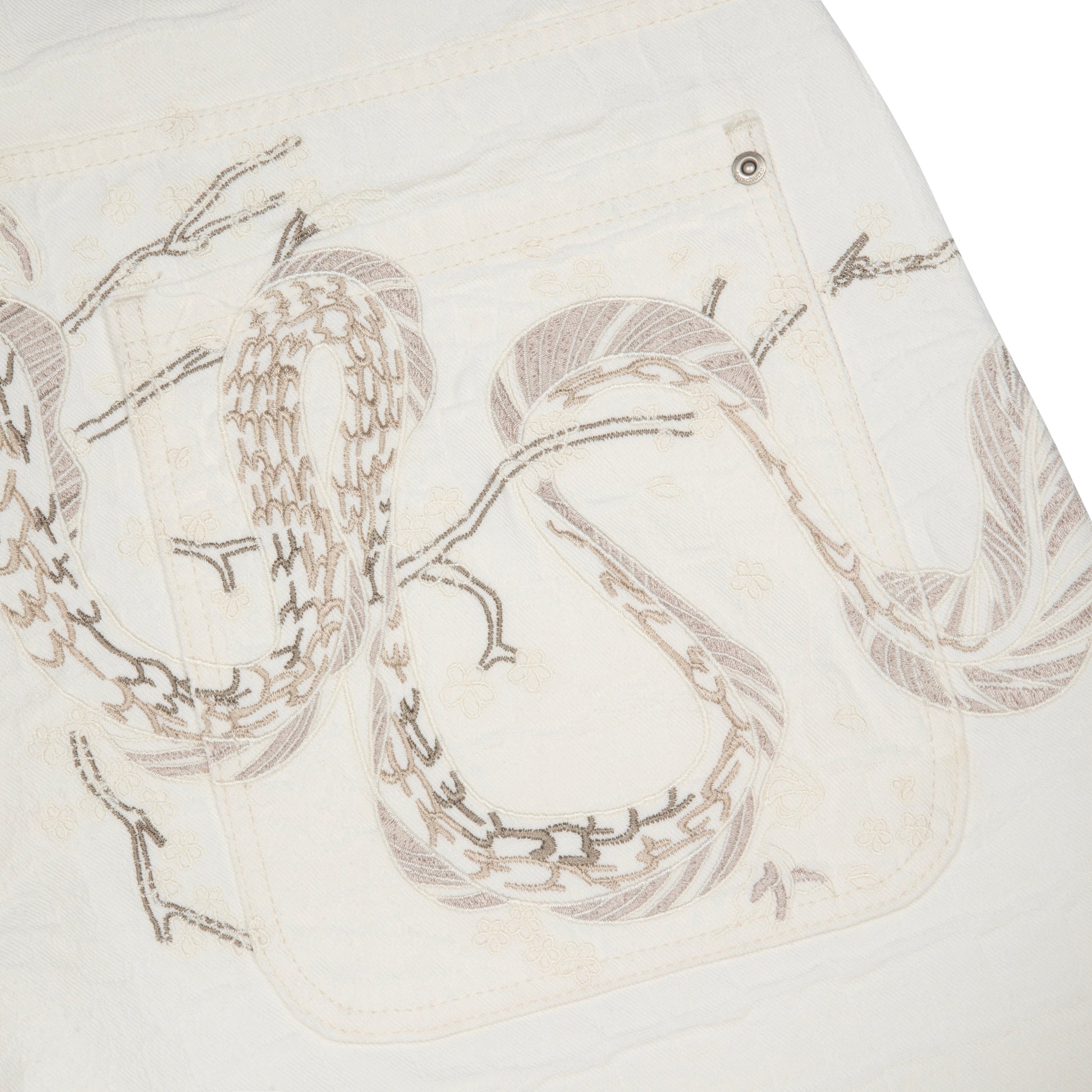 "yakuza" off white Jorts