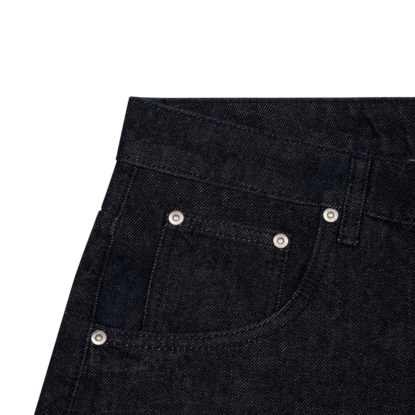 "yakuza" indigo raw Jorts 02