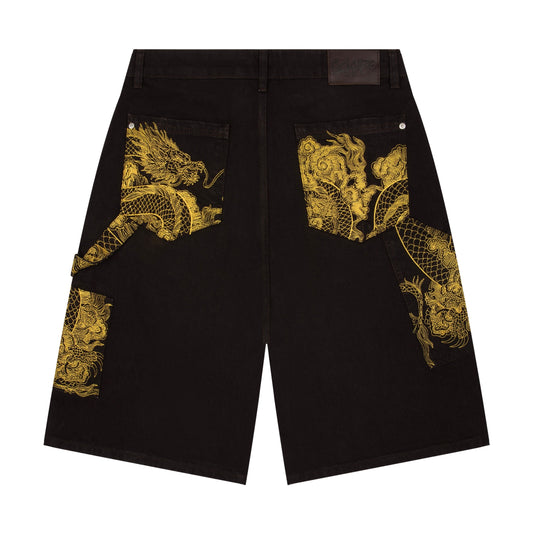 "yakuza" Jorts brown