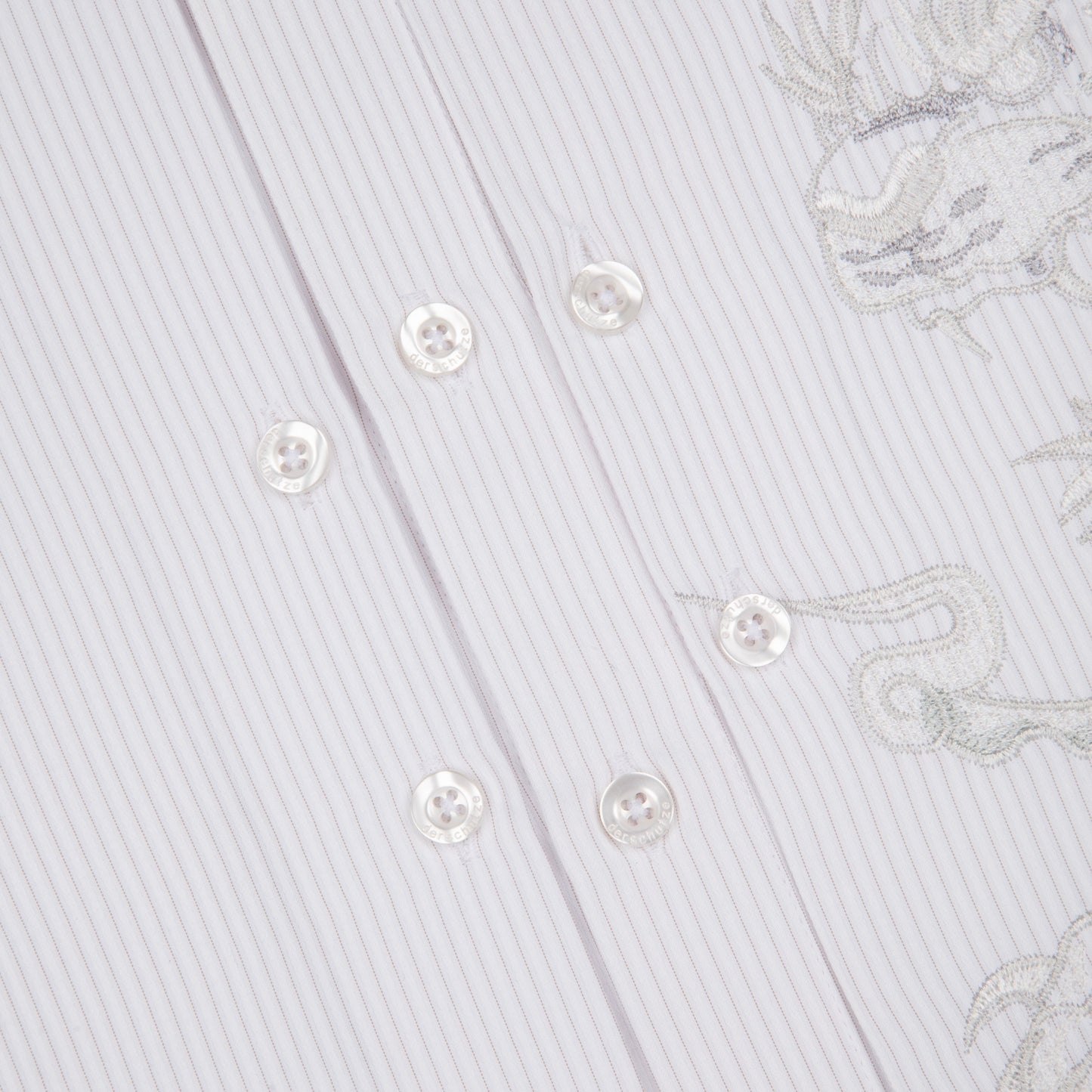 "yakuza" Shirt white striped