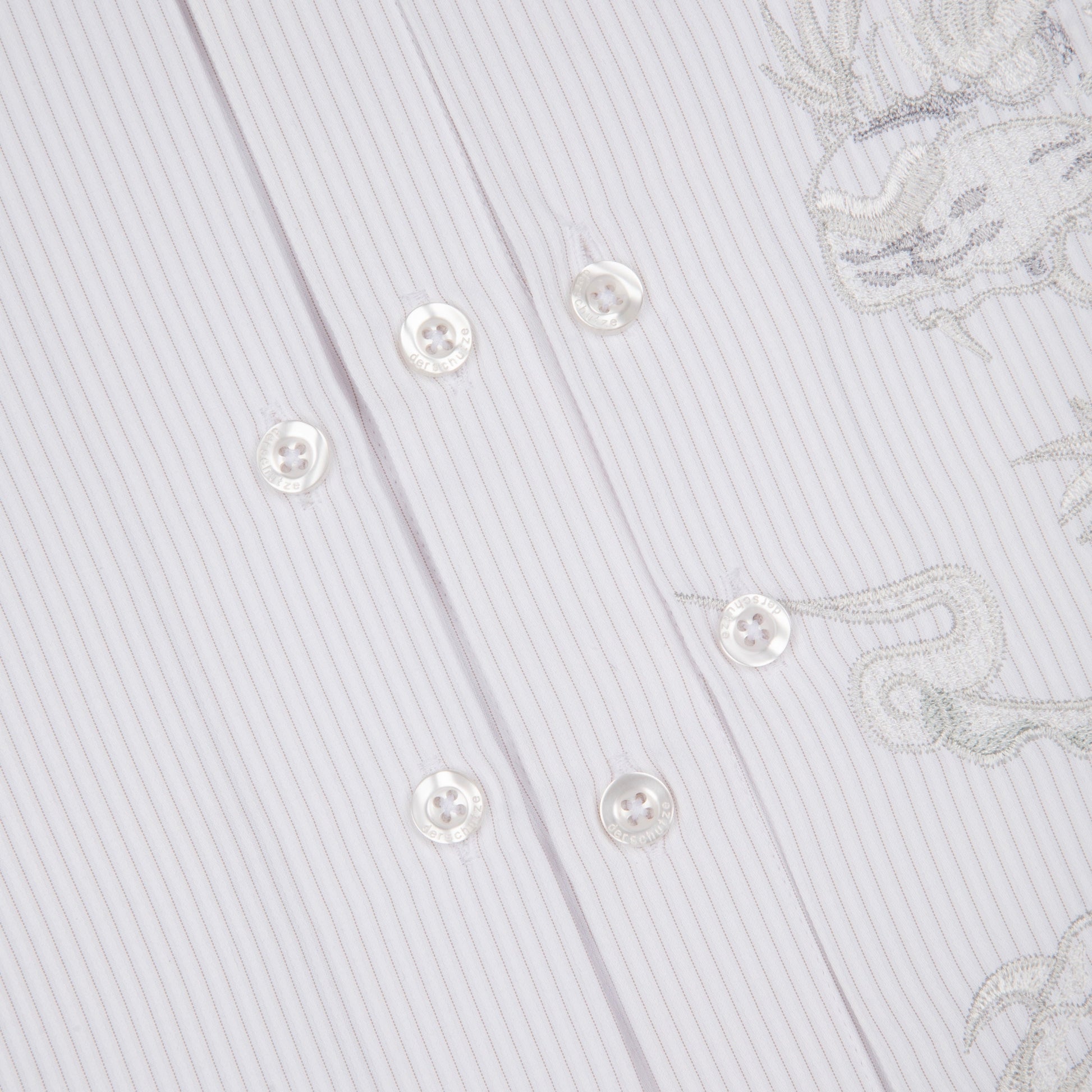 "yakuza" Shirt white striped