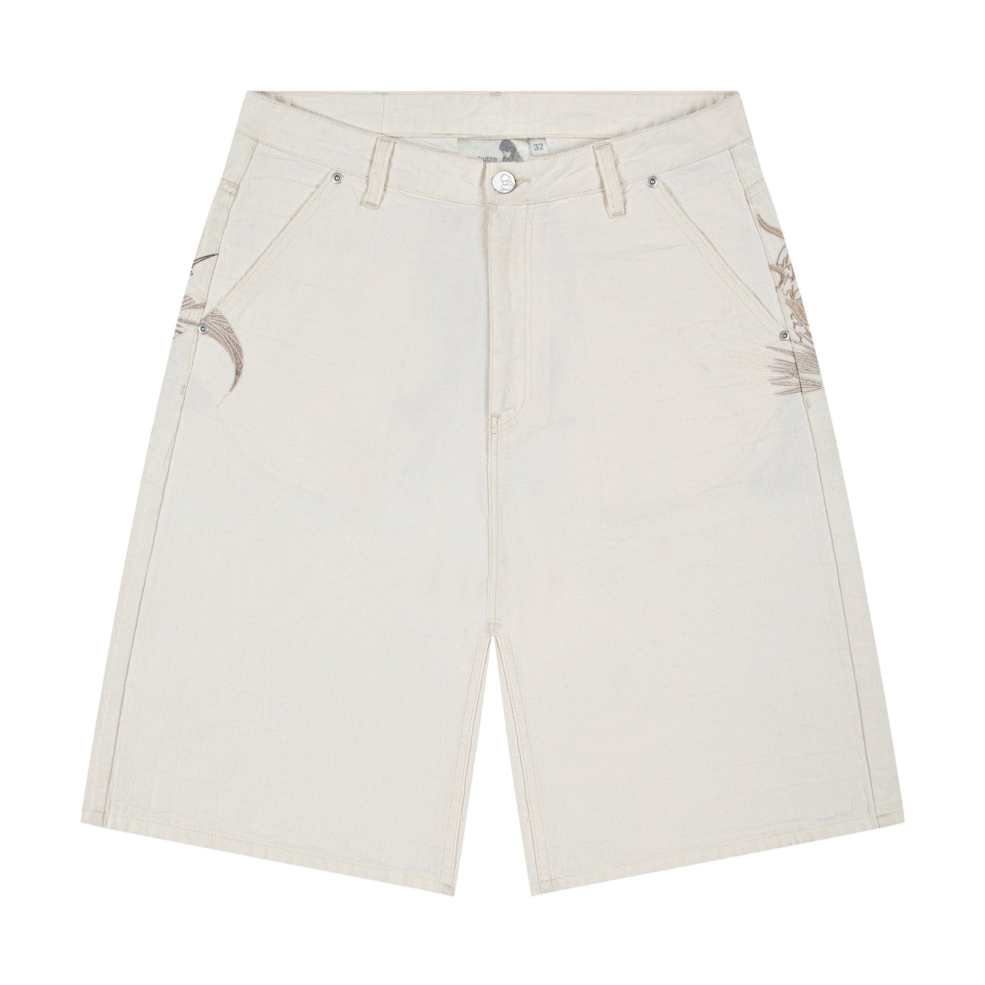 "yakuza" off white Jorts