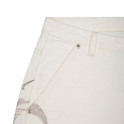 "yakuza" off white Jorts