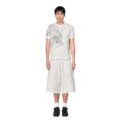 "yakuza" off white Jorts