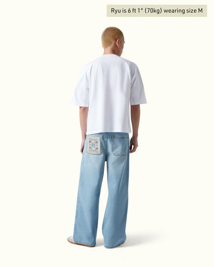Rug Patchwork Denim