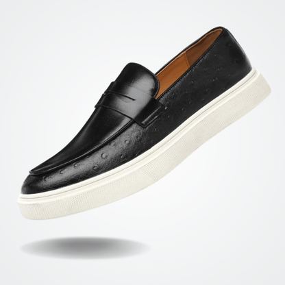 Leather Moccasin Slip-On for Men by Valerion