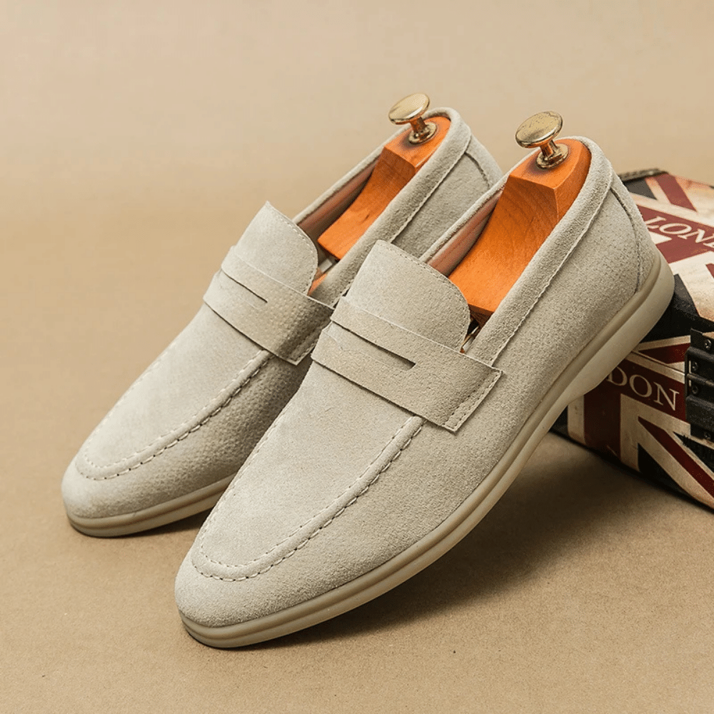 Leather Moccasin Loafer for Men Liverpool Valerion