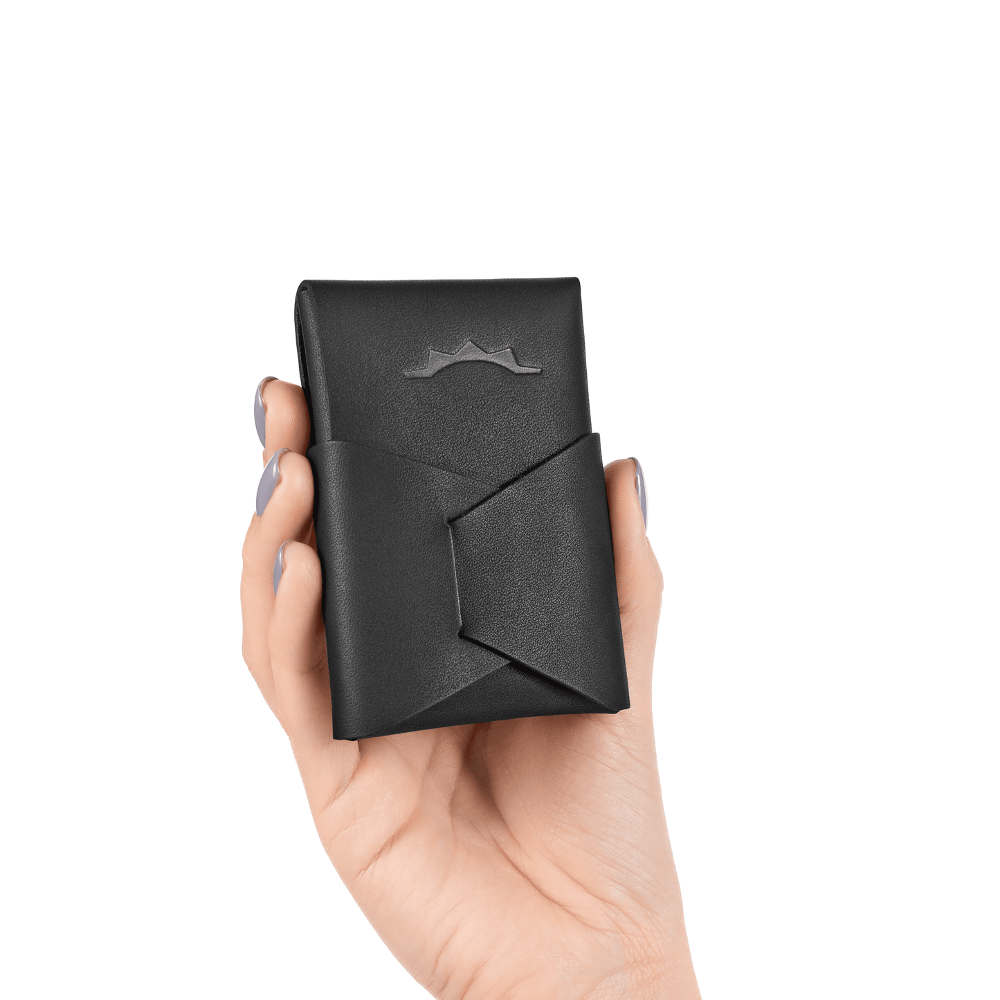 Origami Card Holder - Brown