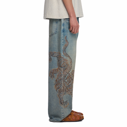 "lotus v2" light blue Denim 01