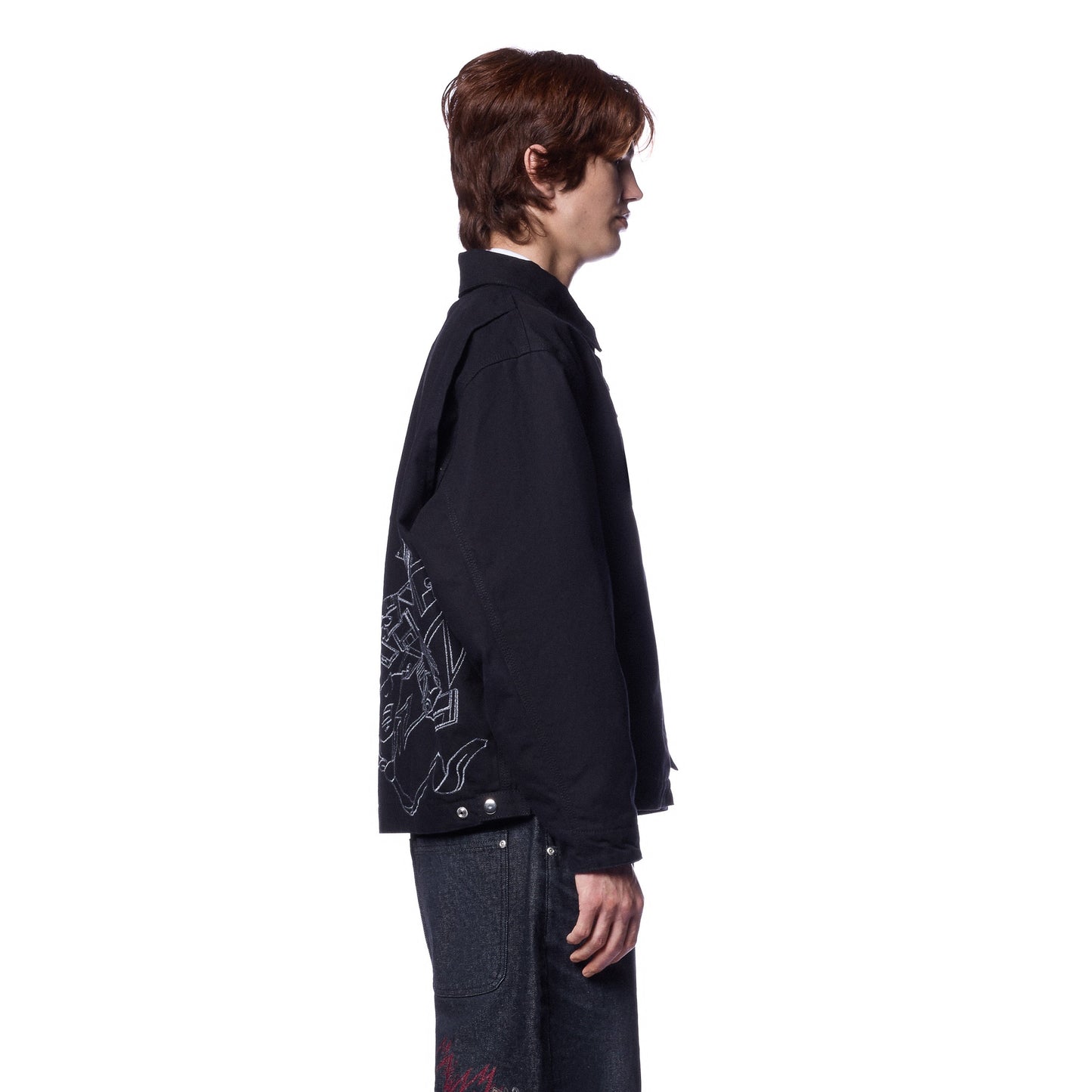 "wall street" denim Jacket