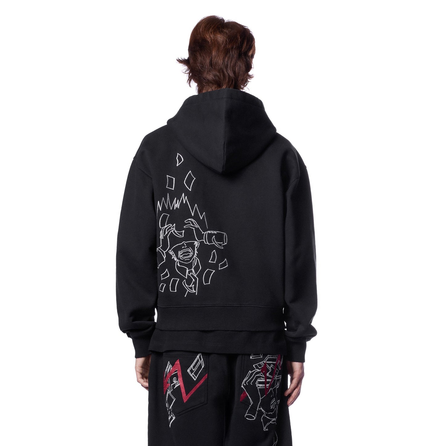 "wall street" Zip Up