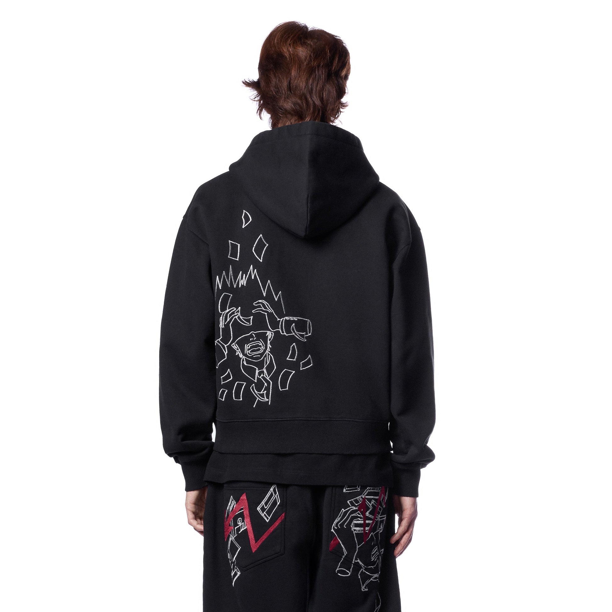 "wall street" Zip Up