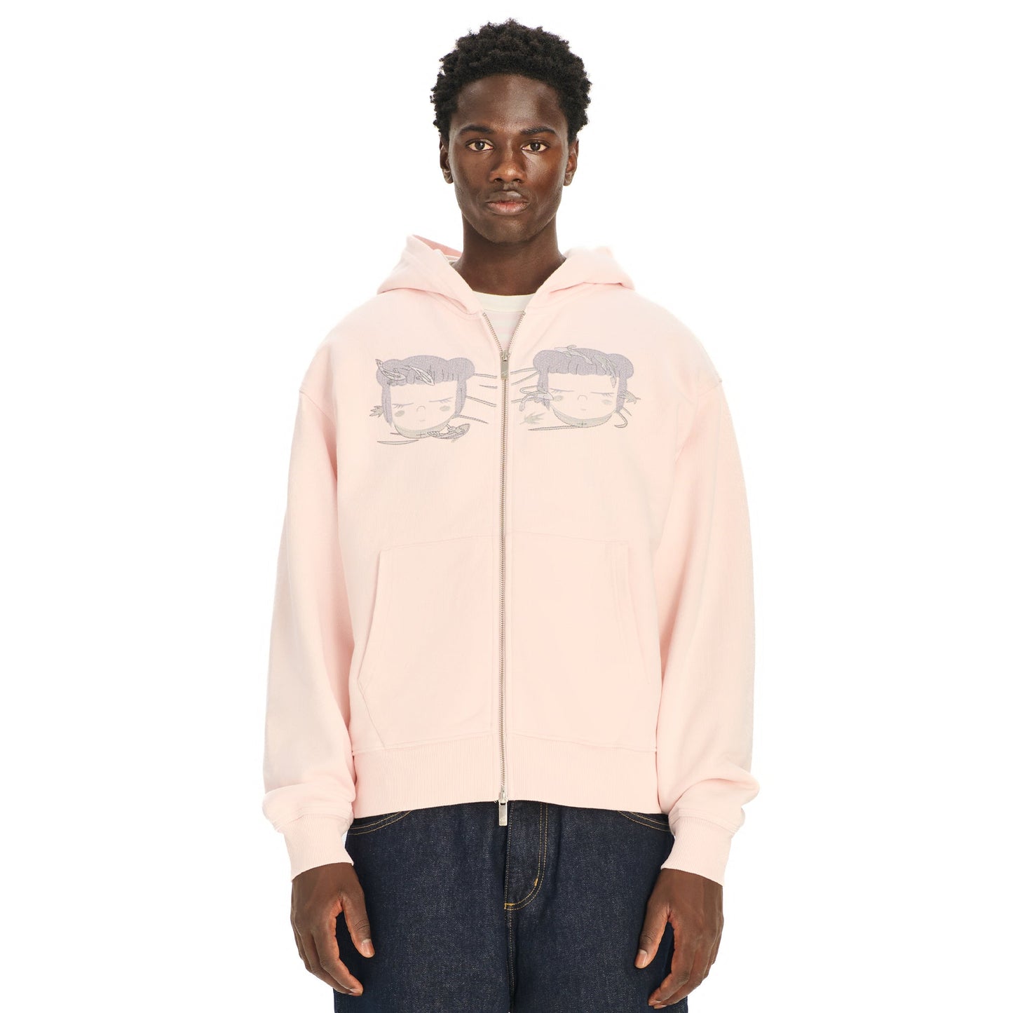 "koi" Zip Up pink